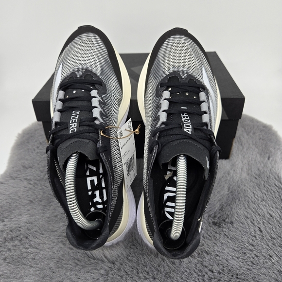 New adidas Adizero Boston 12 Core Black Cloud White Women's Running Shoes Size 9 - Picture 5 of 8